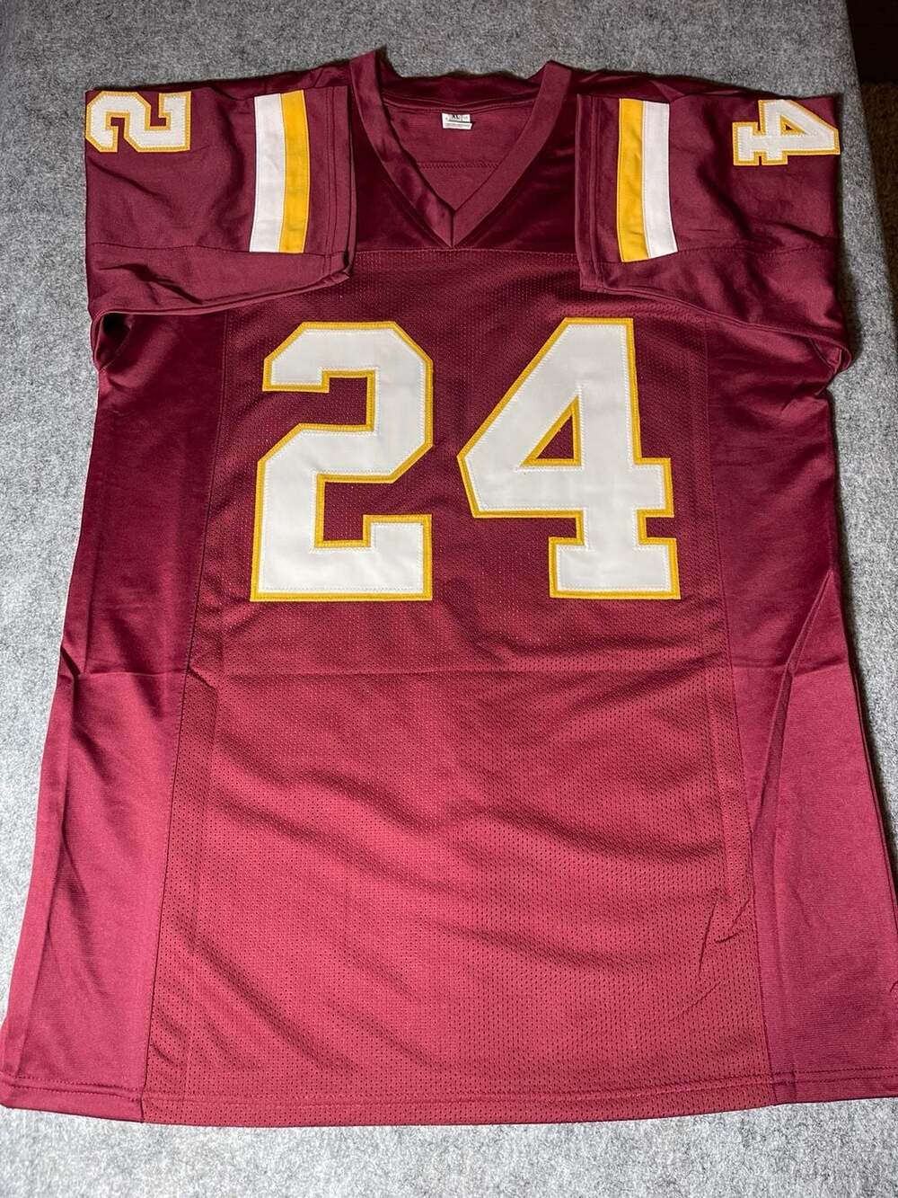 Champ Bailey Autographed Maroon Pro Style Jersey - Beckett W Auth *4